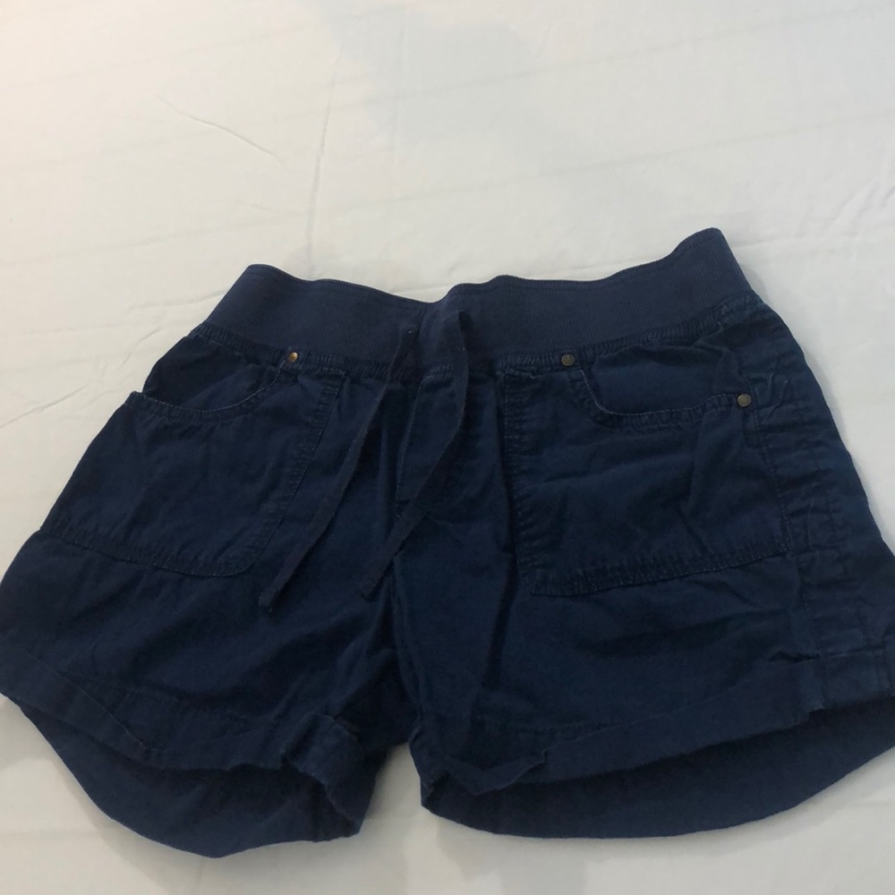 Blue shorts